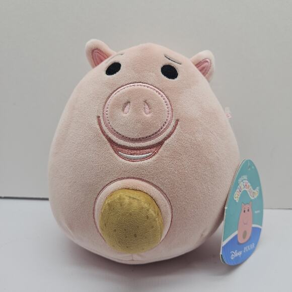 Kellytoy Other - NEW, Squishmallow DISNEY PIXAR HAMM FROM TOY STORY 6.5 inch Kellytoy
